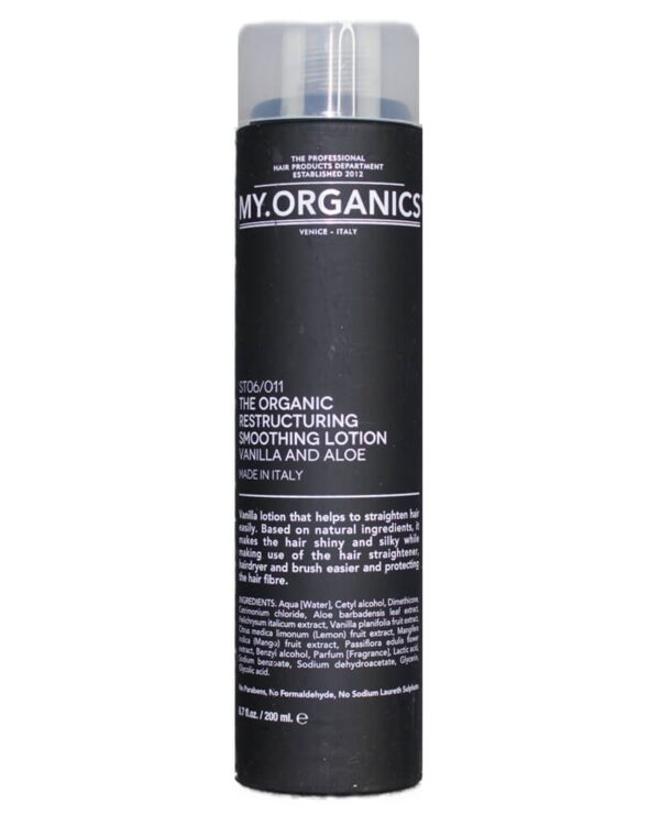 My.Organics The Organic Restructuring Smoothing Lotion Vanilla And Aloe 200 ml